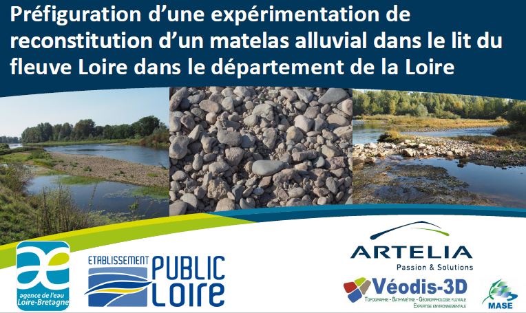 Reconstitution d’un matelas alluvial pour la Loire Forézienne